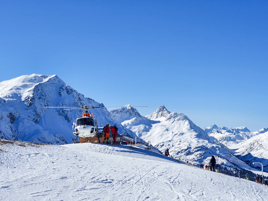 Resorts Offering Helicopter Ski Adventures