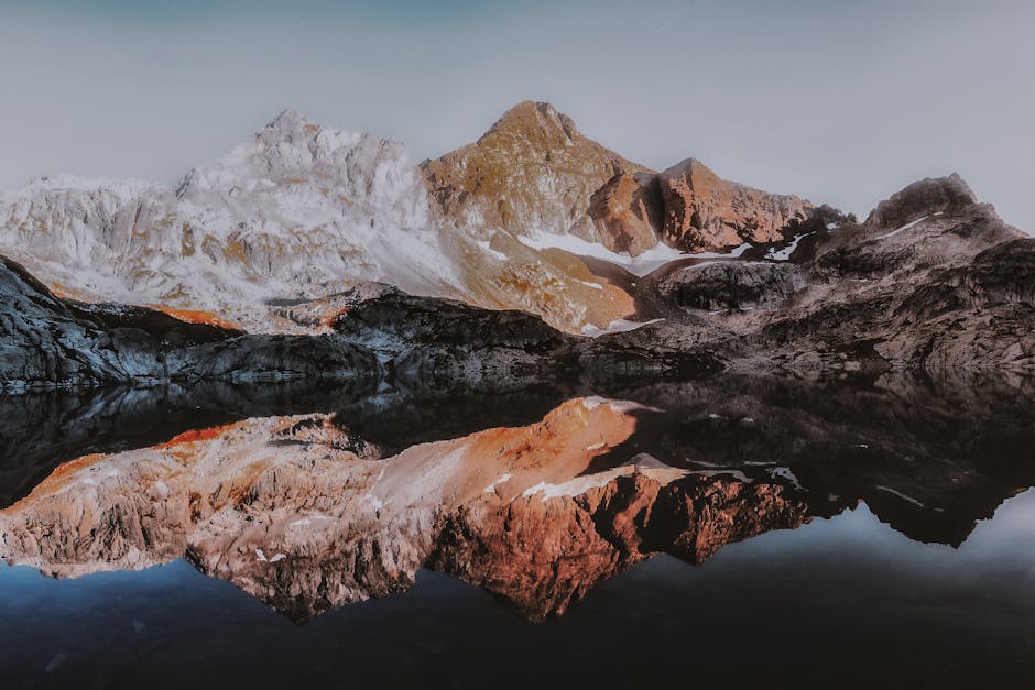 Resorts Surrounded by Snow-Capped Silence